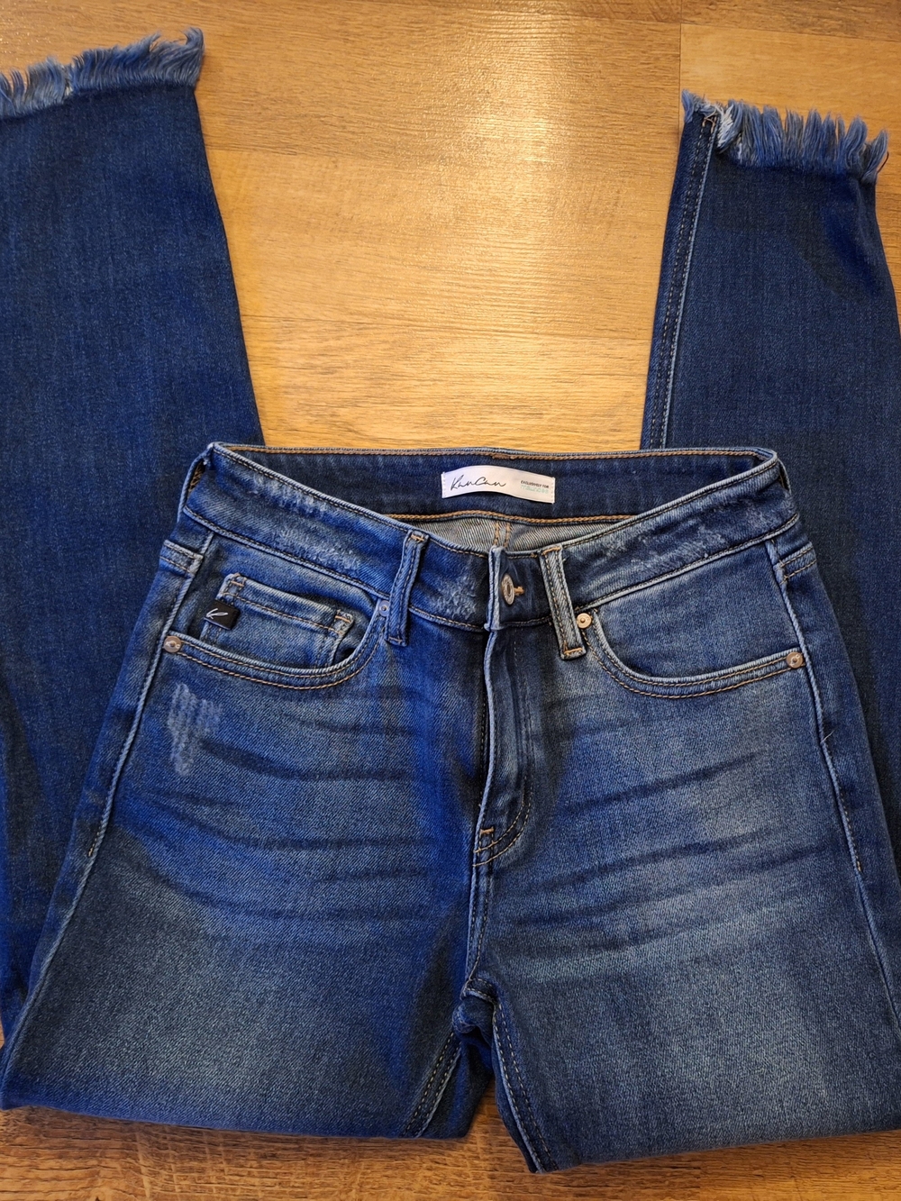 Kancan Denim Womens High Waist Skinny Straight Jeans Size 25 Or 2